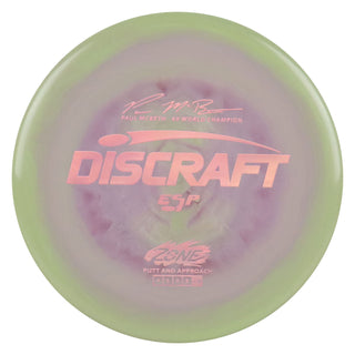 Discraft Disc Golf Paul McBeth Signature ESP Zone Putter 4/3/0/3 Sage Plum/Lavender Holo 170-172g