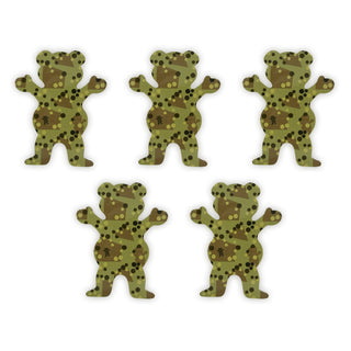 Grizzly Skateboard Sticker Splash OG Bear 5-Pack