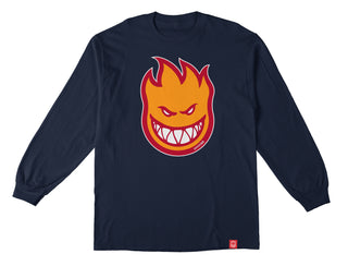 Spitfire Wheels Longsleeve Shirt Bighead Fill Navy/Gold