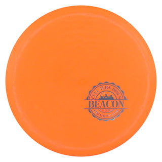 Full Turn Disc Golf Ground Beacon Midrange Disc 5/3/0.5/3 Hot Orange/Slate 181 grams