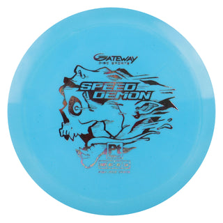 Gateway Disc Golf Platinum Speed Demon Distance Driver 12/5/-0.5/3 Blue/Oilslick 176 grams