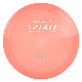 Gateway Disc Golf Diamond Spirit Distance Driver 12/4/0/4 Pink/Benjamins 172 grams