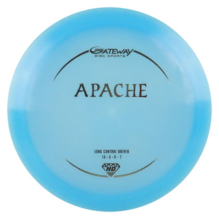 Gateway Disc Golf Hyper Diamond Apache Distance Driver 10/6/0/2 Blue/Silver 174 grams