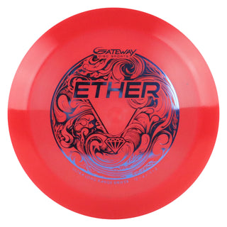 Gateway Disc Golf Diamond Ether Distance Driver 12/6/-1/2 Red/Blue 174 grams