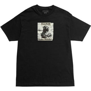 Baker Skateboards Shirt Everyone Makes Mistakes Black