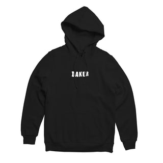 Baker Skateboards Hoody Brand Logo Pullover Black
