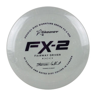Prodigy Disc Golf FX-2 500 Thomas Gilbert 2022 Signature Fairway 9/4/-1/3 Silver/Purple 175g
