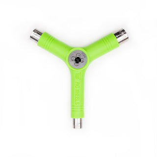 Pig Skate Tool Tri Socket All In One With Threader - Green