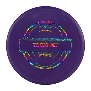 Discraft Disc Golf Putter Line Zone 4/3/0/3 Dark Purple/Rainbow Shatter 173-174g