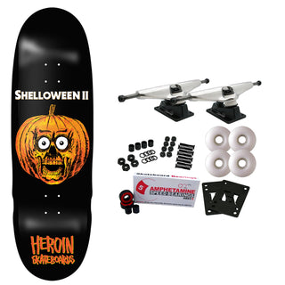 Heroin Skateboard Complete Shelloween 2 10.1" x 32"