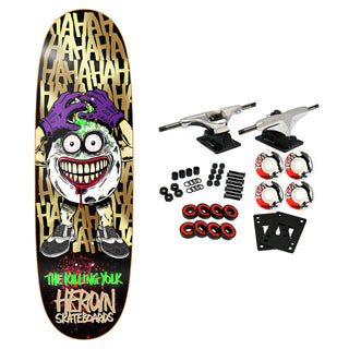 Heroin Skateboard Complete Killing Yolk Symmetrical 9.25" x 32"