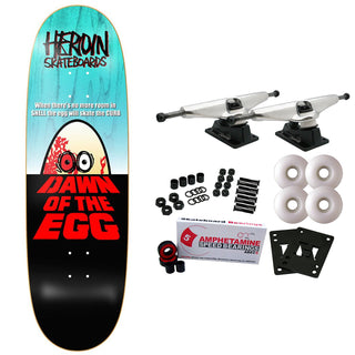 Heroin Skateboard Complete Dawn of the Egg (Assorted) 9.4" x 32"