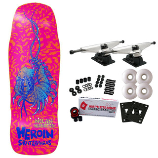 Heroin Skateboard Complete Nolan Knock Off 10.25" x 32"