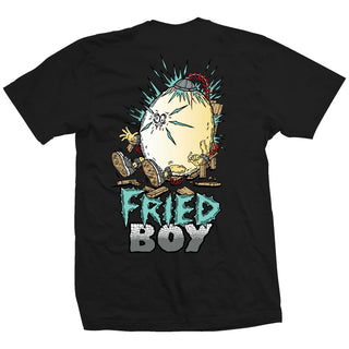 Heroin Skateboards Shirt Fried Boy Black