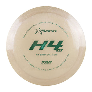 Prodigy Disc Golf 500 H4V2 Distance Driver 10/5/-2/1.5 Oatmeal/Mint 174 grams
