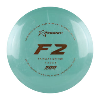 Prodigy Disc Golf 500 F2 Fairway Driver 7/5/-1/3 Green/Copper 176 grams