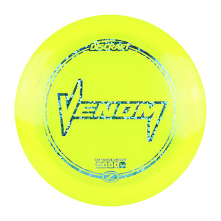 Discraft Disc Golf Z Line Venom Distance Driver 13/5/0/3 Yellow/Shamrocks 170-172g