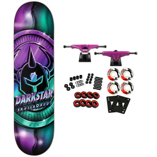 Darkstar Complete Anodize Purple/Aqua 8.0"