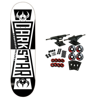 Darkstar Complete Divide Black/White 8.25" x 31.5"