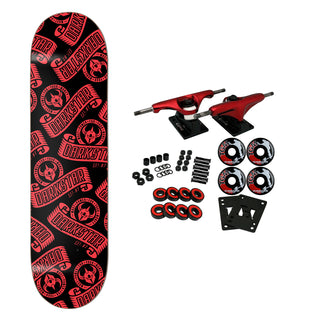 Darkstar Complete Arc Neon Red 8.0" x 31.6"