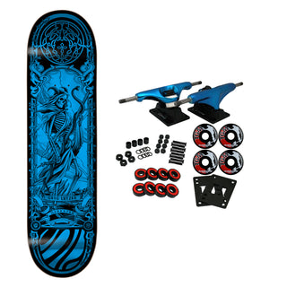 Darkstar Complete Greg Lutzka Celtic Foil Blue 8.125" x 31.7"