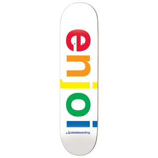 Enjoi Deck Specturm White 8.25" x 32"
