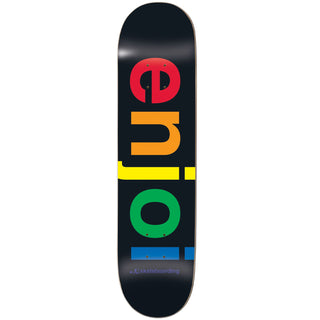 Enjoi Deck Spectrum Black 8.25"