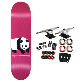 Enjoi Complete Peekaboo Panda Pink 8.5" x 32.1"