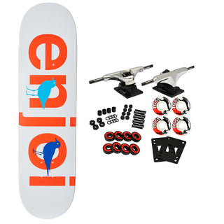 Enjoi Complete Bird Watcher White 8.5" x 32.18"
