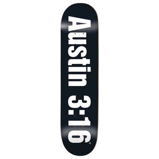 Enjoi Deck Three Sixteen Black 8.0" x 31.5"