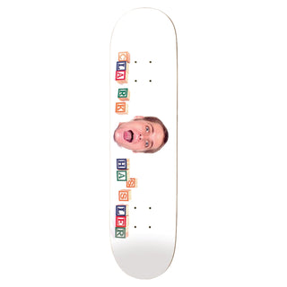Enjoi Deck Hassler Bag of Suck White 8.25" x 32.1"