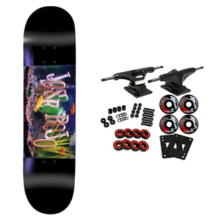 Enjoi Complete Rojo Bag of Suck Black 8.5" x 31.95"