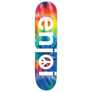 Enjoi Deck Peace Tie Dye 8.0" x 31.6"