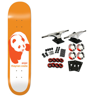 Enjoi Complete Thaynan Costa Classic Panda Super Sap Orange 8.25" x 32"