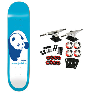 Enjoi Complete Nestor Judkins Classic Panda Super Sap Blue 8.0" x 31.6"
