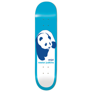 Enjoi Deck Nestor Judkins Classic Panda Super Sap Blue 8.0" x 31.6"