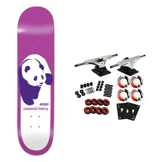 Enjoi Skateboard Complete Berry Classic Panda Super Sap Purple 8.0" x 31.6"