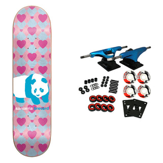 Enjoi Skateboard Complete Samarria Brevard Peekaboo Panda 8.0" x 31.6"