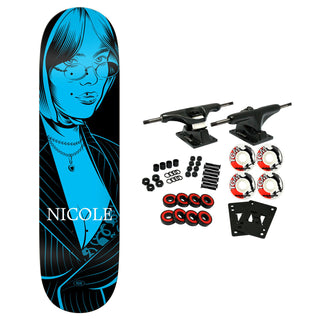 Real Skateboard Complete Nicole Hause Crush Twin Nose 8.25" x 31.9"