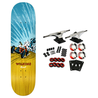Real Skateboard Complete Jimmy Wilkins Racers 8.06" x 31.8" Assorted
