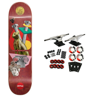 Almost Complete Max Geronzi Relics Maroon 8.375" x 32.2"