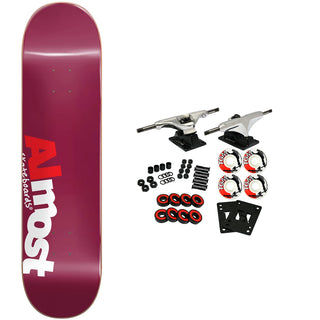 Almost Complete Most Burgundy 8.0"