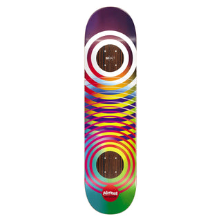 Almost Deck Max Gradient Rings Impact Yellow 8.0" x 31.7"