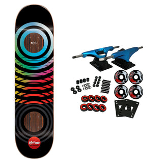 Almost Skateboard Complete Yuri Black Blur Impact 8.5"