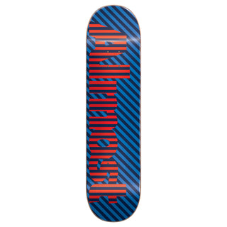 Almost Deck Stripes Blue 7.375" x 29.8"