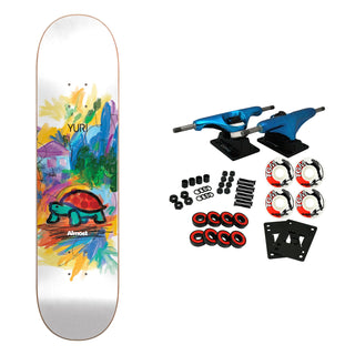 Almost Skateboard Complete Yuri Mean Pets Paintings Impact Light 8.375" x 31.8"