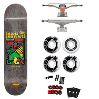 Almost Premium Skateboard Marnell Rasta 8.0" Independent Trucks Pig Wheels