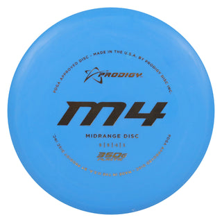 Prodigy Disc Golf 350G M4 Midrange 5/5/-1/1 Blue/Gold 180 grams