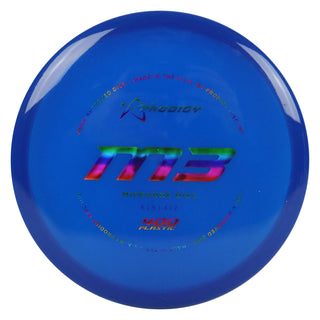 Prodigy Disc Golf 400 M3 Midrange 5/5/-1/2 Dark Blue/Rainbow 173 grams