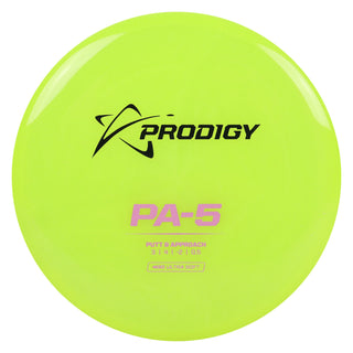 Prodigy Disc Golf 400 Ultra Soft PA-5 Putter 3/4/-2/0.5 Yellow/Black/Pink 175 grams